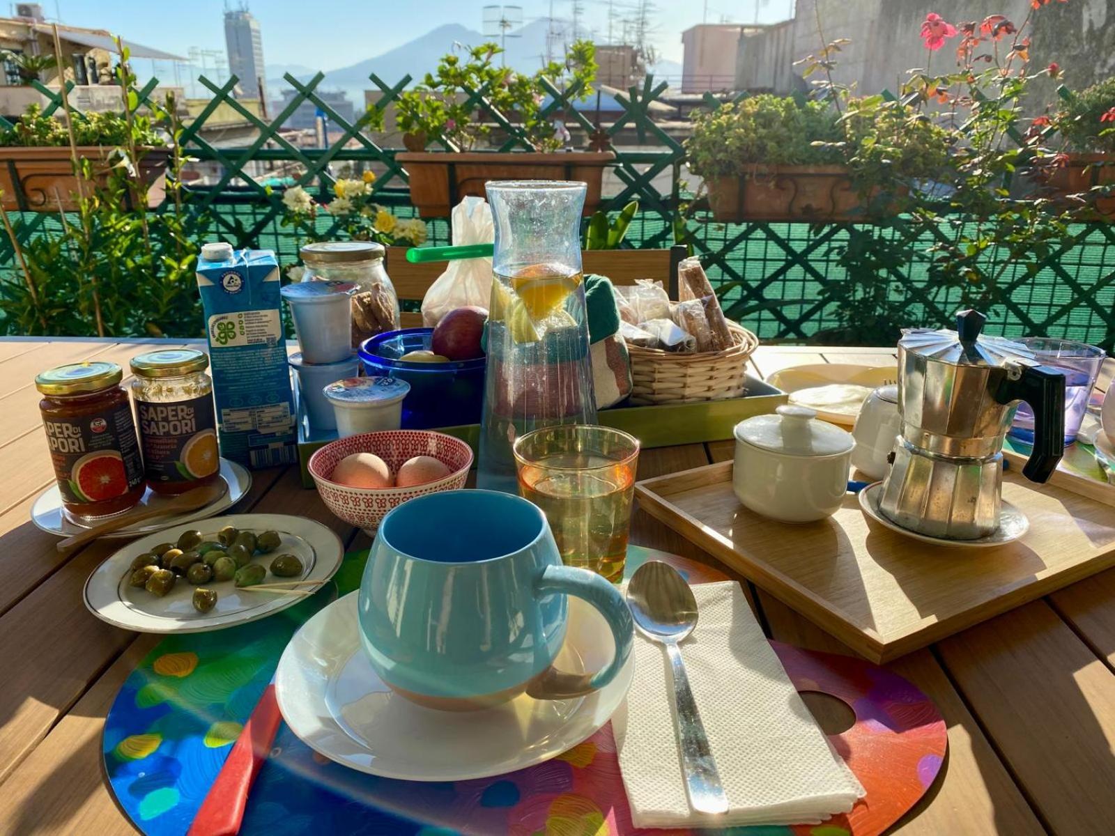 La Casa Blu Bed & Breakfast Napoli Dış mekan fotoğraf